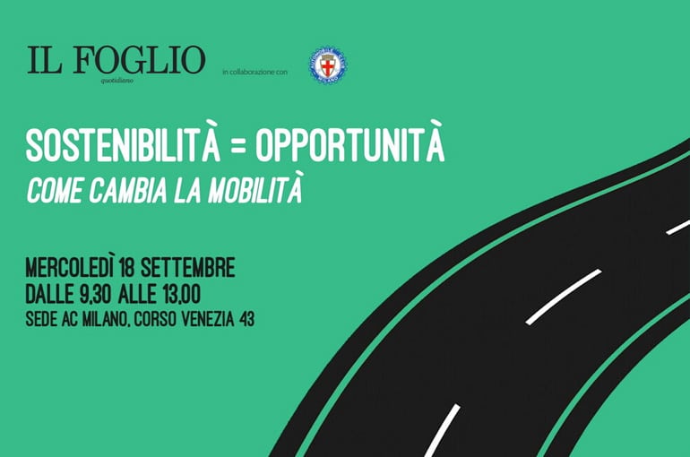 Mobilità sostenibile: opportunità o sfida?